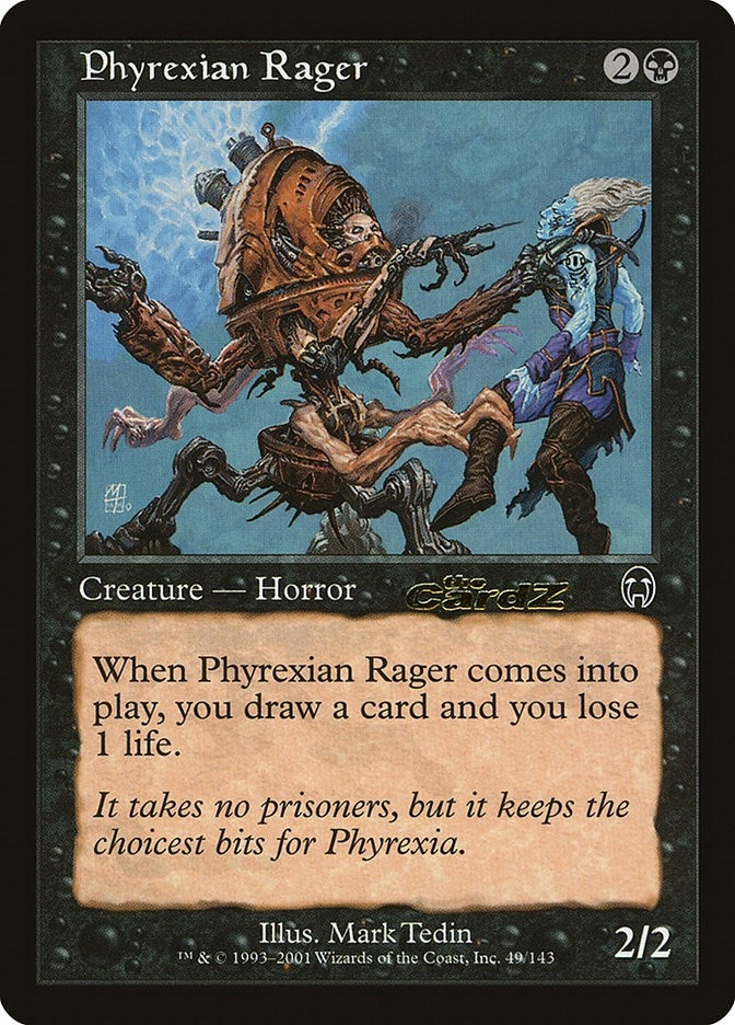 Image for Phyrexian Rager (49) [Media Promos]
