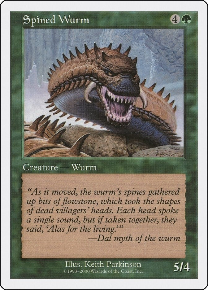 Image for Spined Wurm [Media Promos]