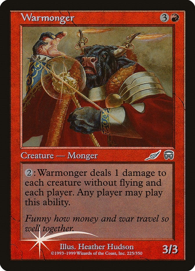 Image for Warmonger (225) [Media Promos]
