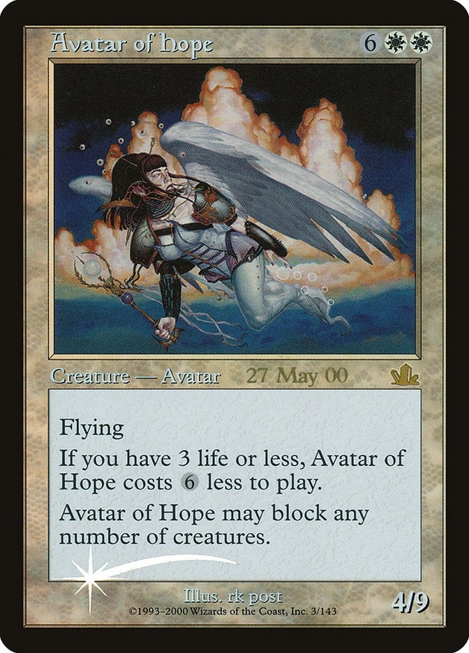 Image for Avatar of Hope (3) [Prerelease Cards]