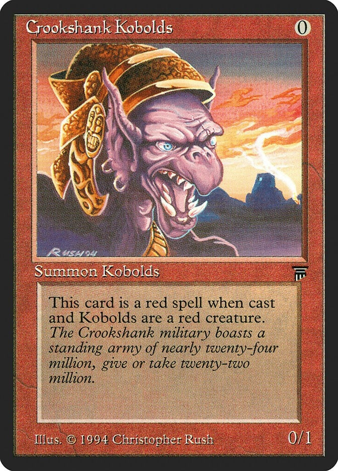 Image for Crookshank Kobolds [Legends]