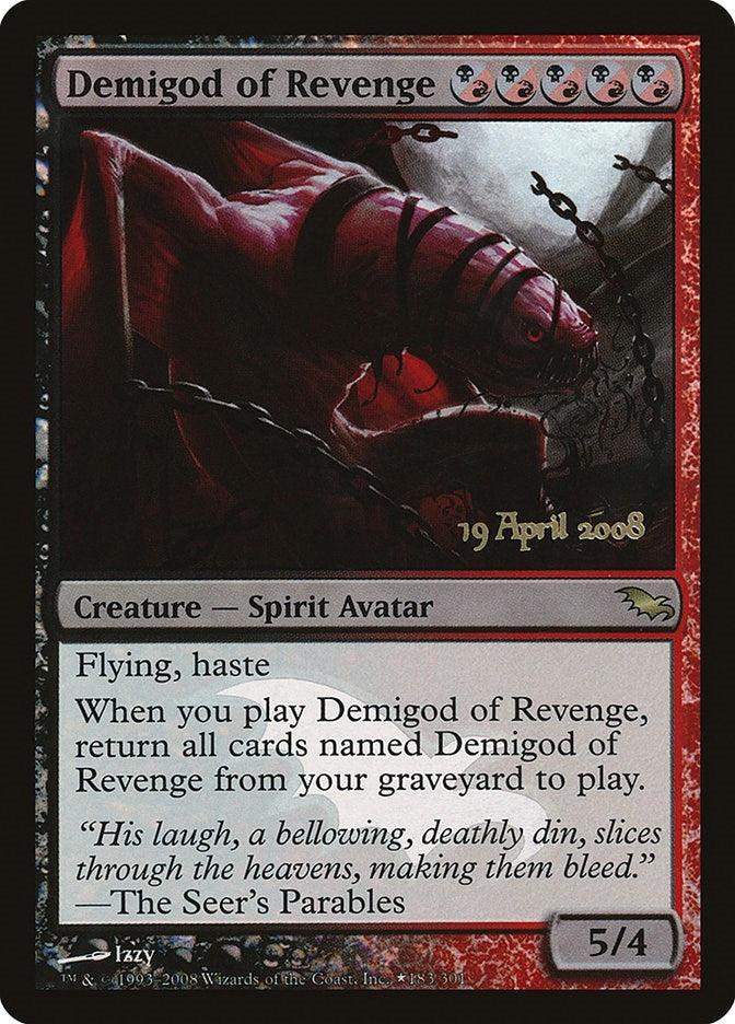 Image for Demigod of Revenge (183) [Prerelease Cards]