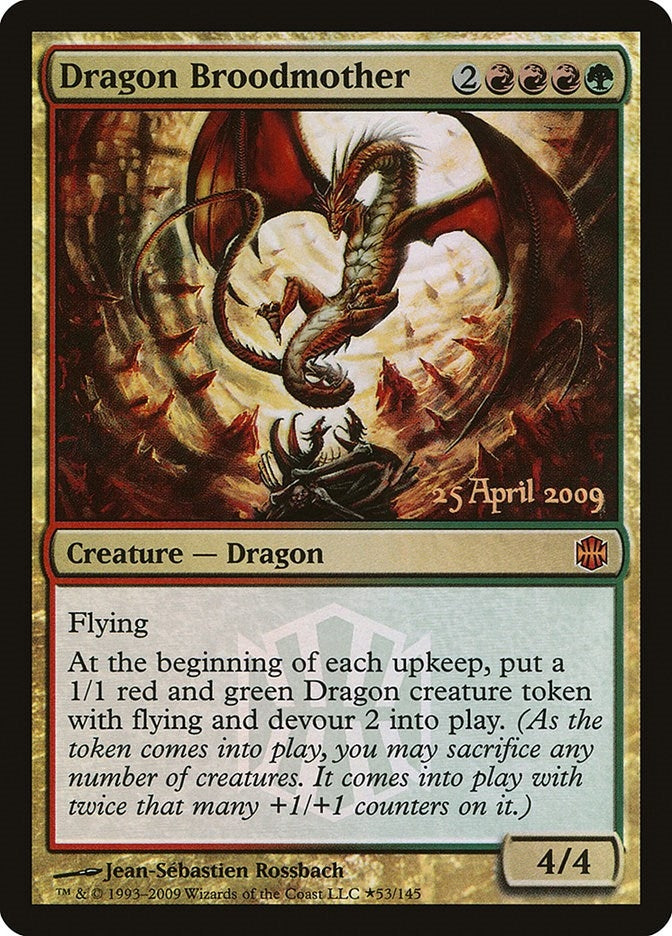 Image for Dragon Broodmother (53) [Prerelease Cards]