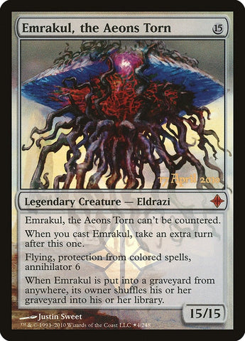 Image for Emrakul, the Aeons Torn (4) [Prerelease Cards]