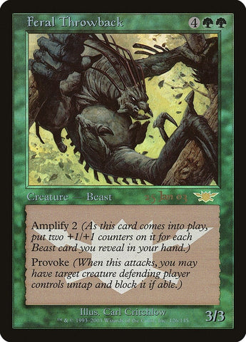 Image for Feral Throwback (126) [Prerelease Cards]