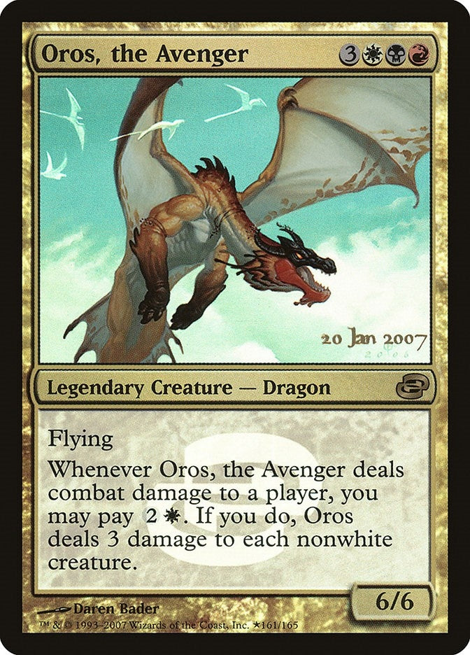 Image for Oros, the Avenger (161) [Prerelease Cards]