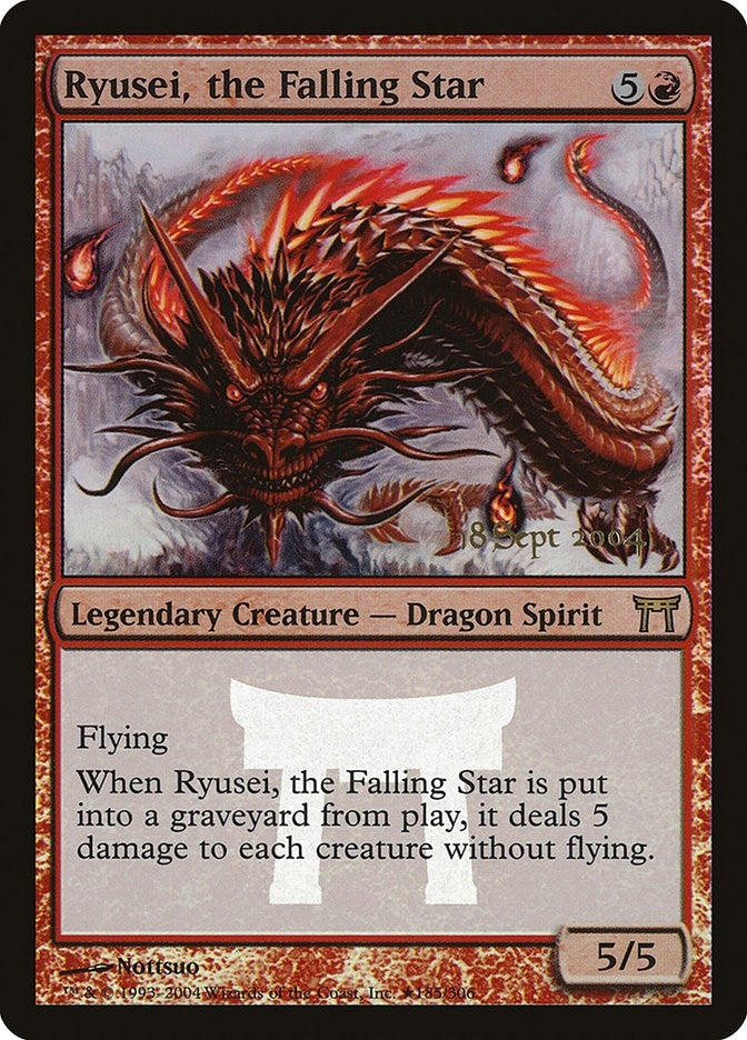 Image for Ryusei, the Falling Star (185) [Prerelease Cards]