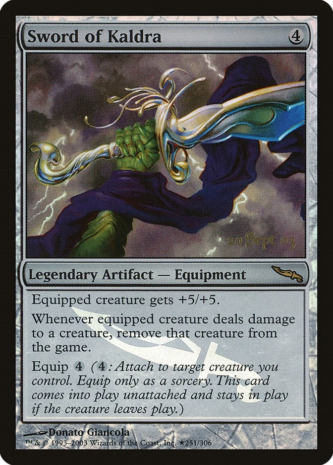 Image for Sword of Kaldra (251) [Prerelease Cards]