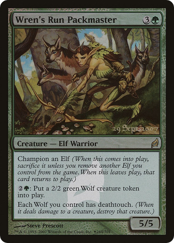 Image for Wren's Run Packmaster (244) [Prerelease Cards]