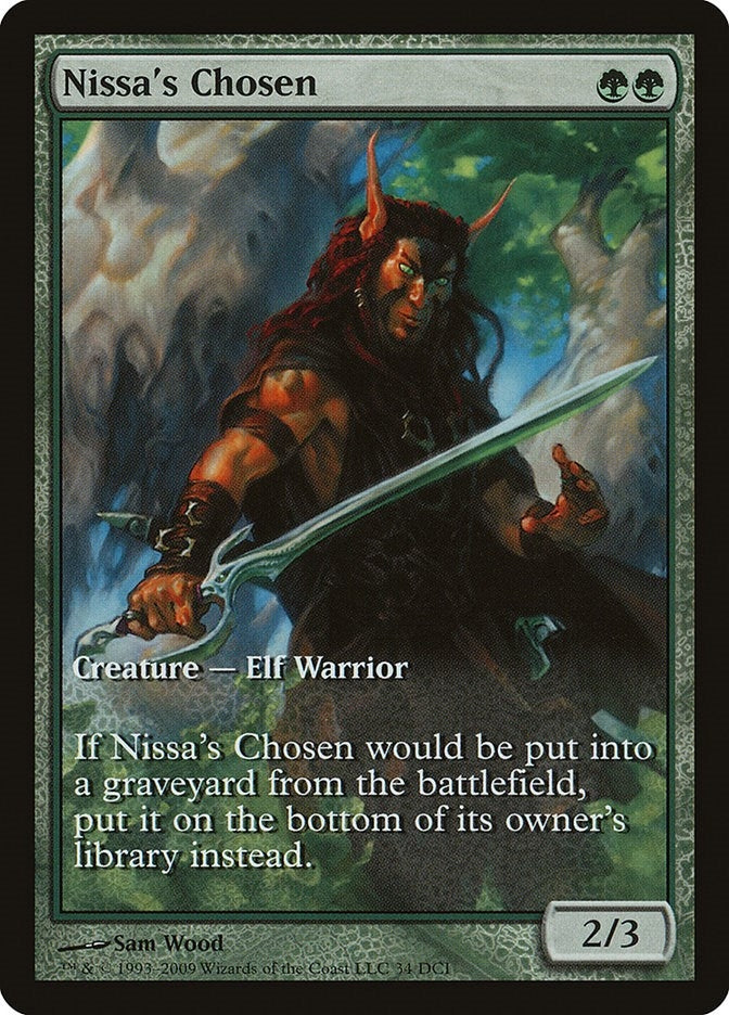 Image for Nissa's Chosen (34) [Game Day & Store Championship Promos]