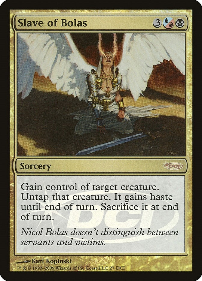 Image for Slave of Bolas (27) [WPN & Gateway Promos]