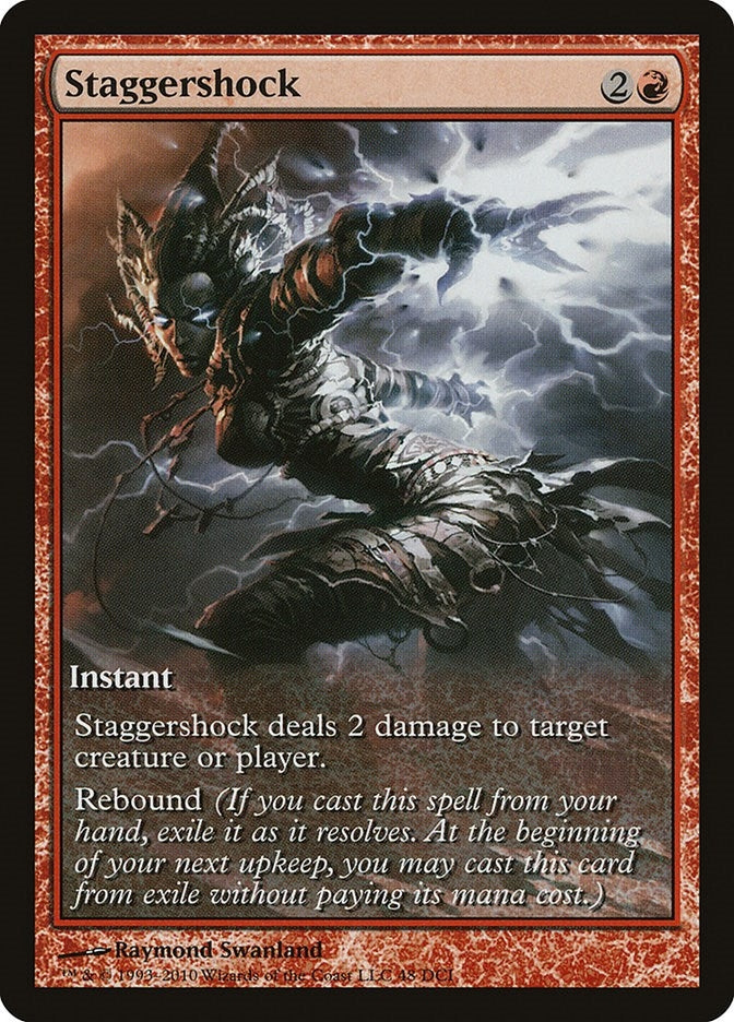 Image for Staggershock (48) - Magic: The Gathering