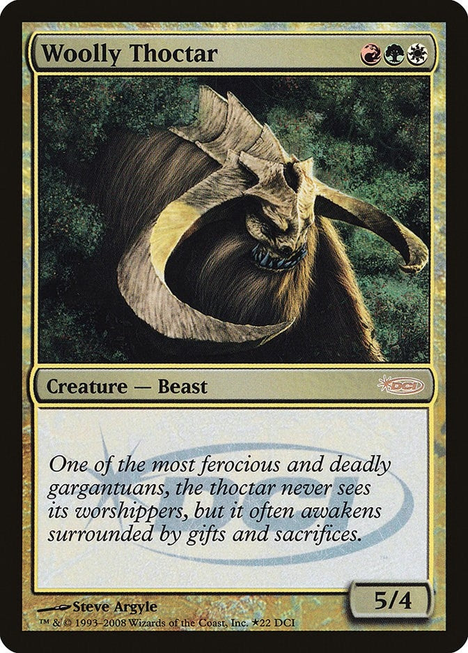 Image for Woolly Thoctar (22) - Magic: The Gathering