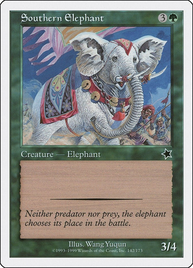 Image for Southern Elephant (142) [Starter 1999]