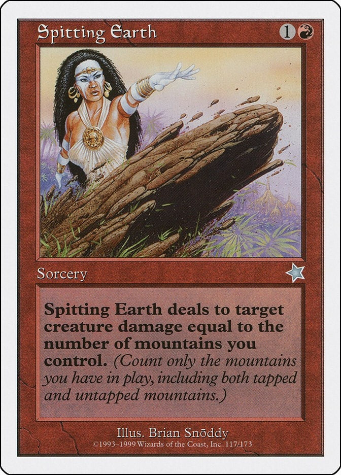 Image for Spitting Earth (117) [Starter 1999]