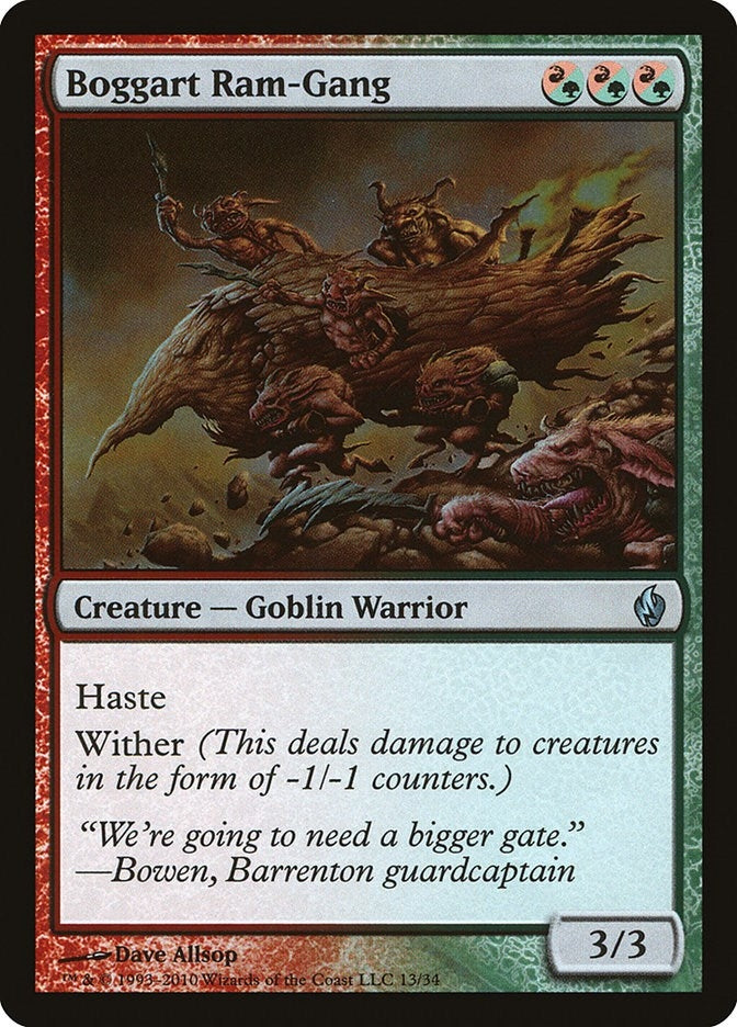 Image for Boggart Ram-Gang (13) [Premium Deck Series: Fire and Lightning]