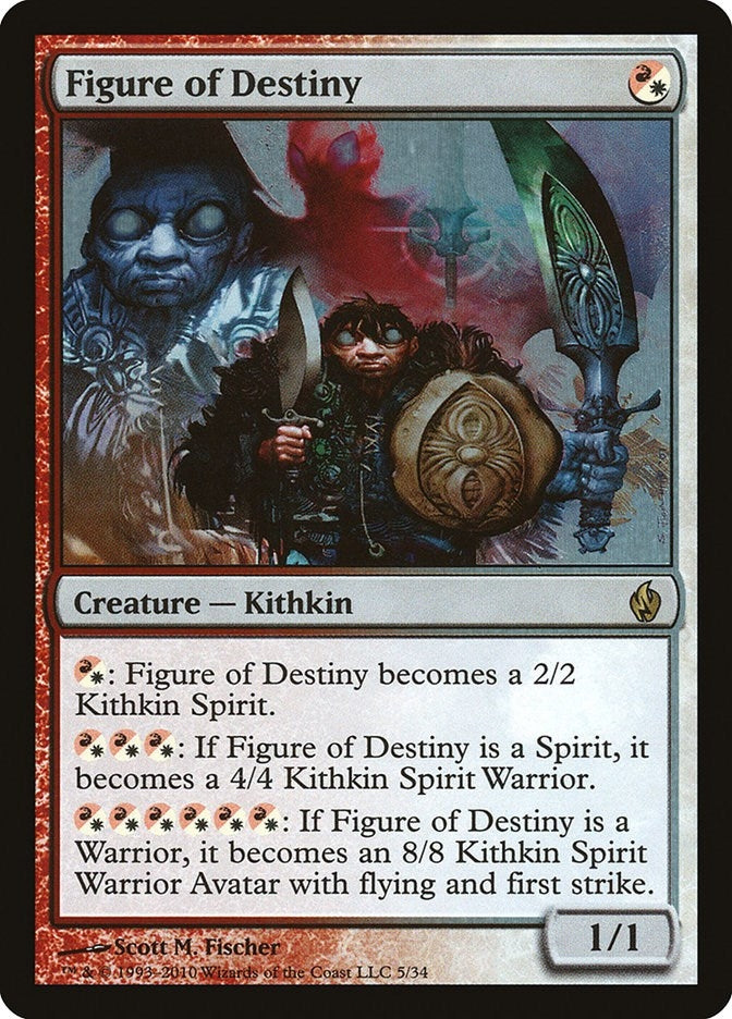 Image for Figure of Destiny (5) [Premium Deck Series: Fire and Lightning]