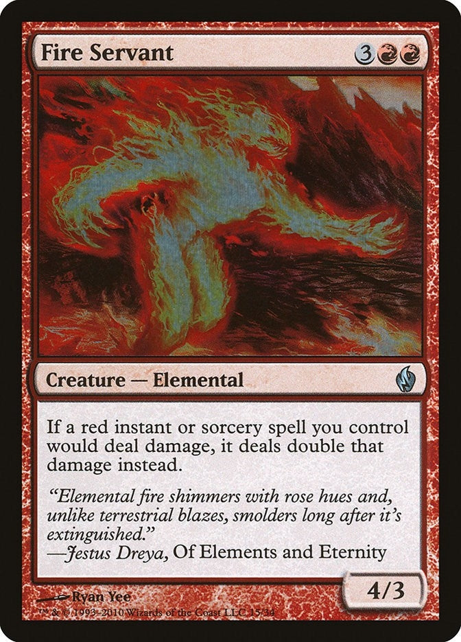 Image for Fire Servant (15) [Premium Deck Series: Fire and Lightning]