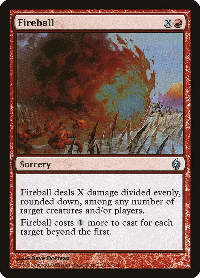 Image for Fireball (27) [Premium Deck Series: Fire and Lightning]