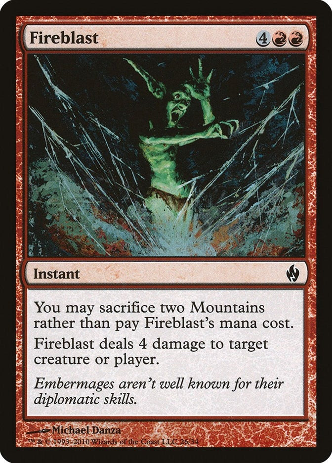 Image for Fireblast (26) [Premium Deck Series: Fire and Lightning]