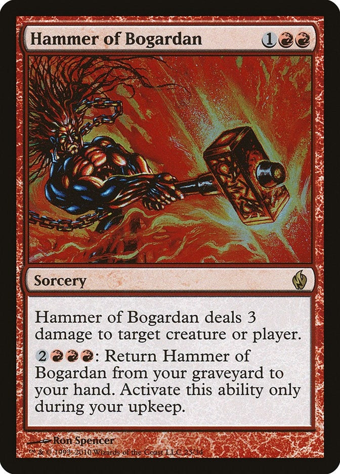 Image for Hammer of Bogardan (23) [Premium Deck Series: Fire and Lightning]