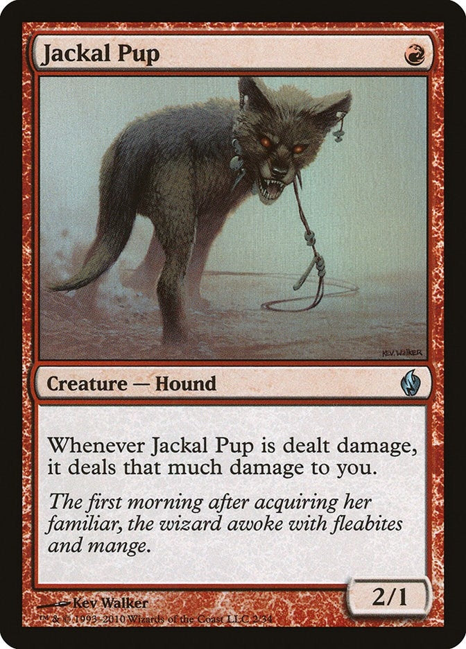 Image for Jackal Pup (2) [Premium Deck Series: Fire and Lightning]
