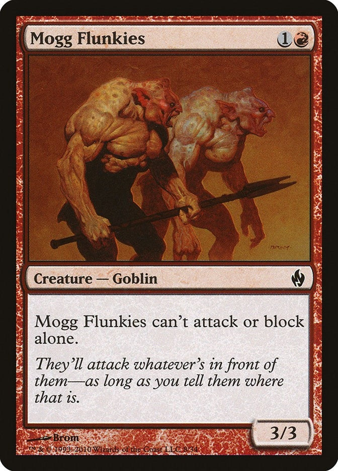 Image for Mogg Flunkies (8) [Premium Deck Series: Fire and Lightning]