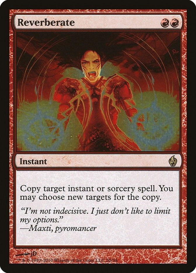 Image for Reverberate (20) [Premium Deck Series: Fire and Lightning]