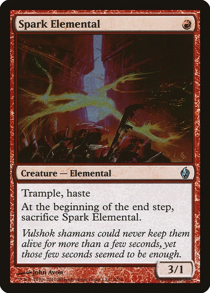Image for Spark Elemental (4) [Premium Deck Series: Fire and Lightning]