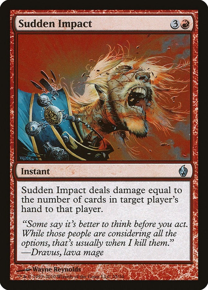 Image for Sudden Impact (25) - Magic: The Gathering