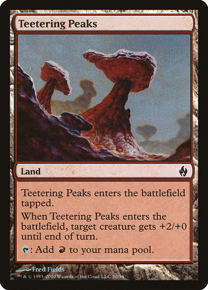 Image for Teetering Peaks (30) - Magic: The Gathering