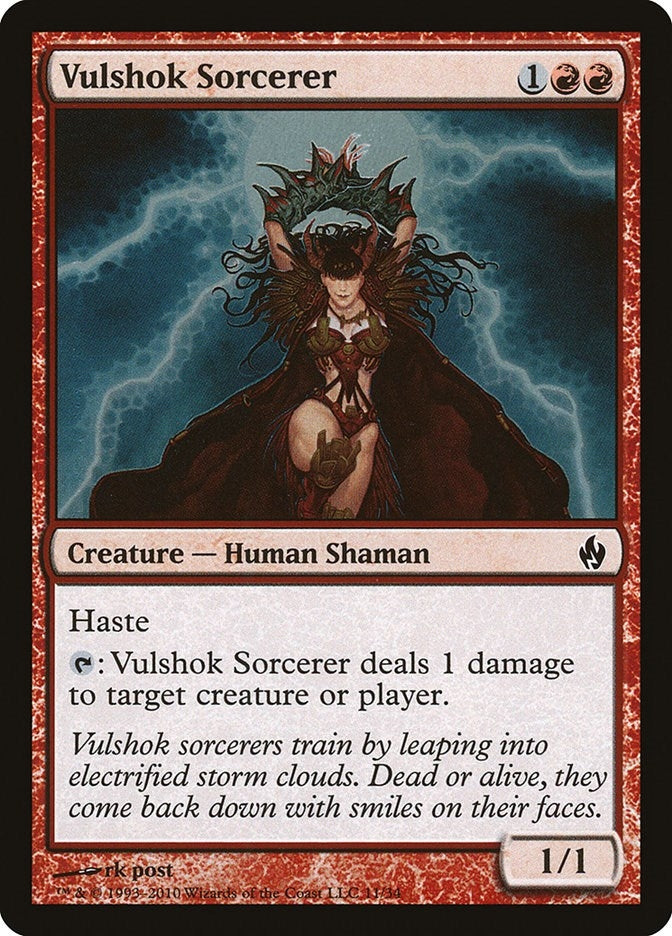 Image for Vulshok Sorcerer (11) [Premium Deck Series: Fire and Lightning]