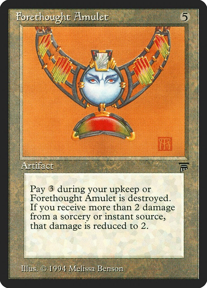 Image for Forethought Amulet [Legends]