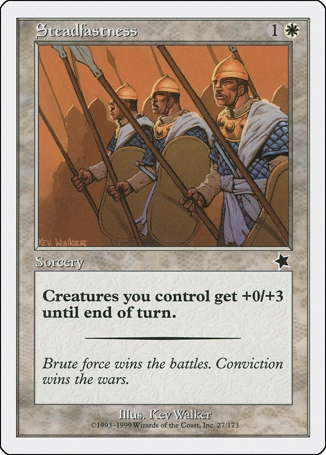 Image for Steadfastness (27) [Starter 1999]
