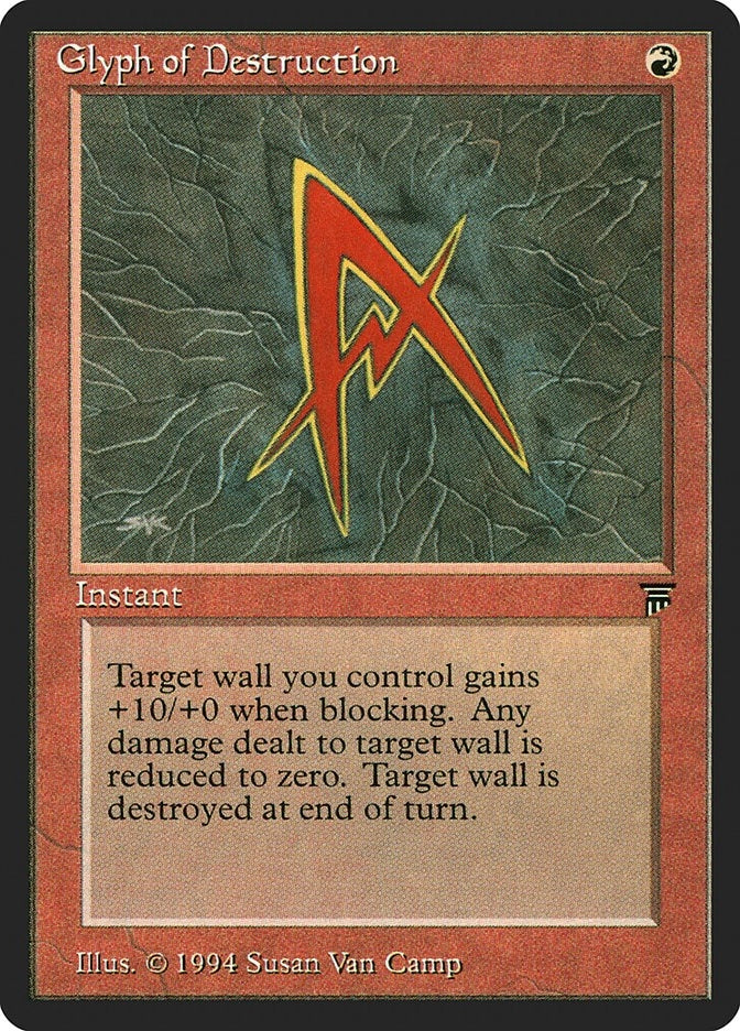 Image for Glyph of Destruction [Legends]