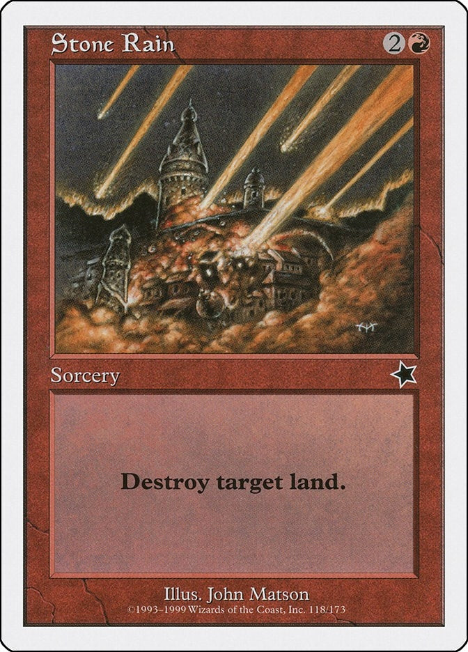 Image for Stone Rain (118) [Starter 1999]