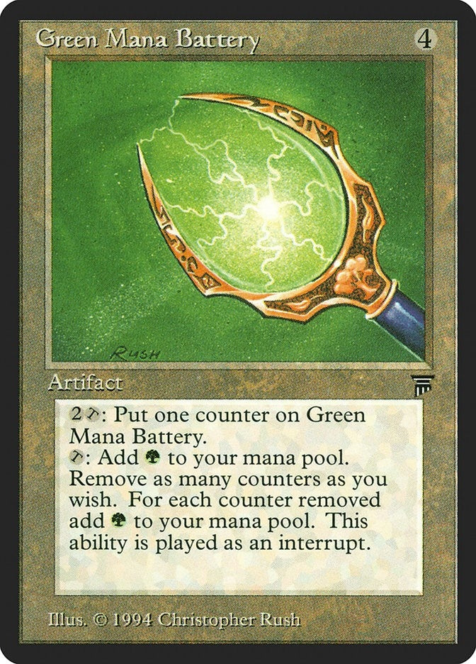 Image for Green Mana Battery [Legends]