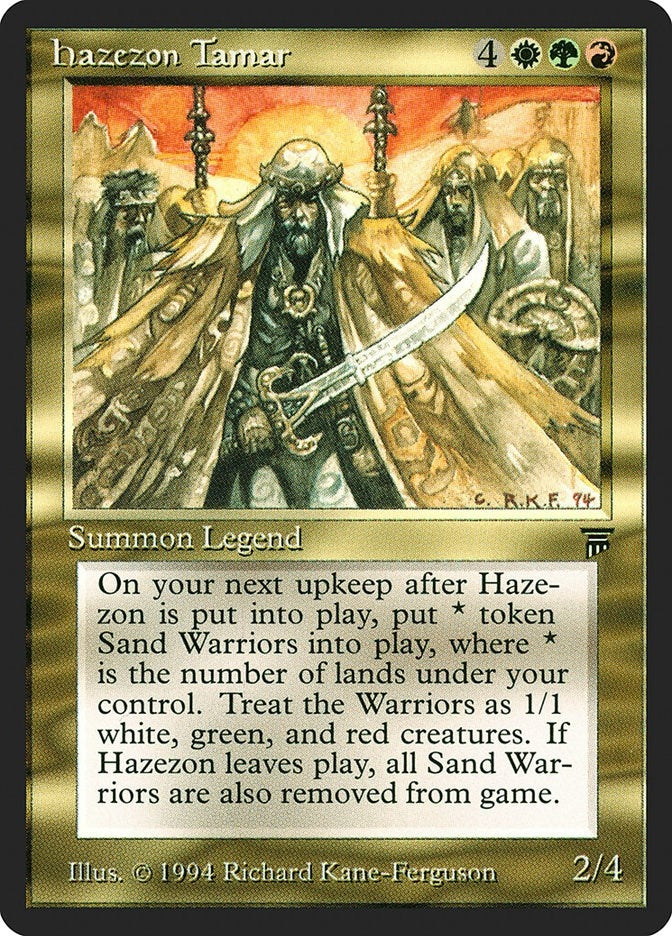 Image for Hazezon Tamar [Legends]