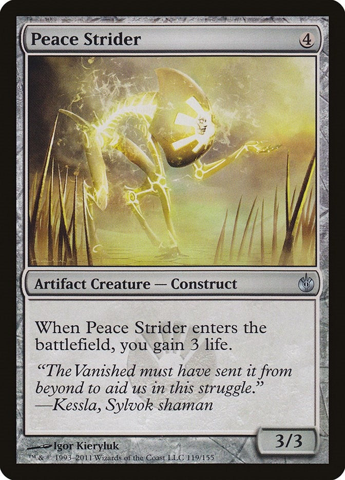 Image for Peace Strider (119) [Mirrodin Besieged]