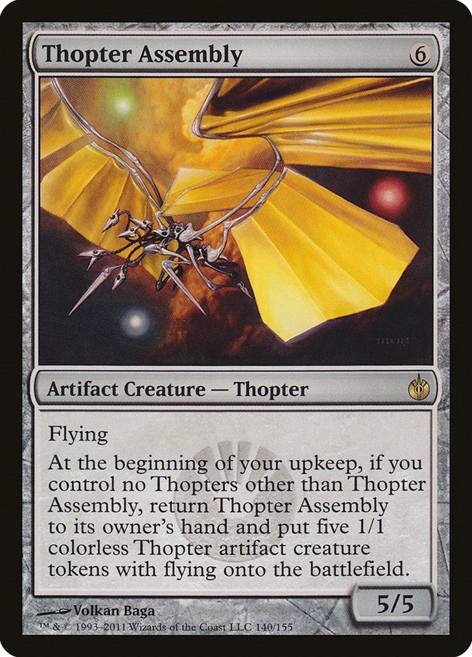 Image for Thopter Assembly (140) [Mirrodin Besieged]
