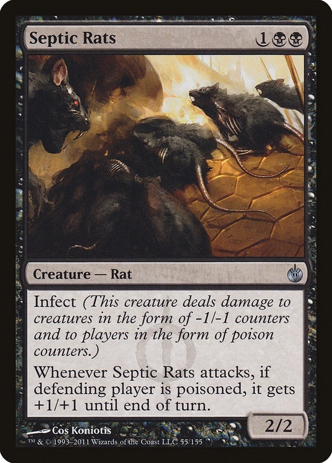 Image for Septic Rats (55) [Mirrodin Besieged]