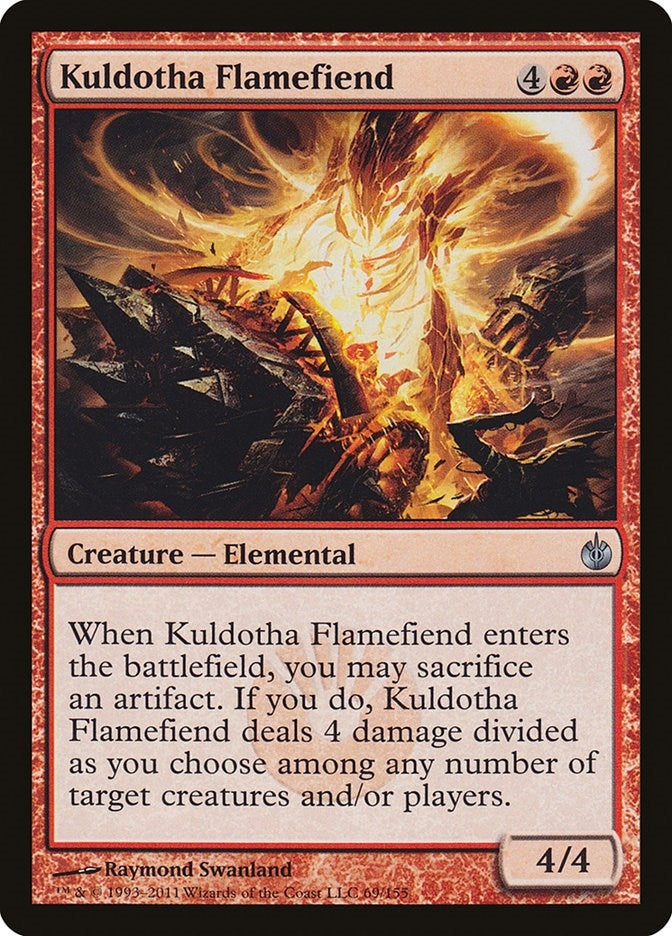 Image for Kuldotha Flamefiend (69) [Mirrodin Besieged]