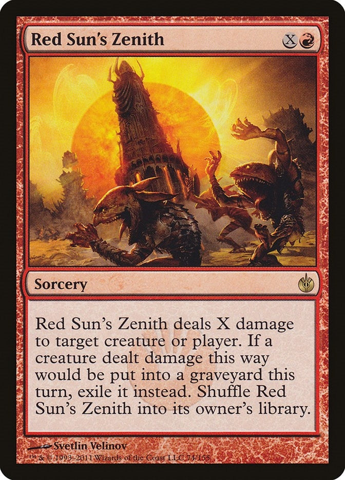 Image for Red Sun's Zenith (74) [Mirrodin Besieged]