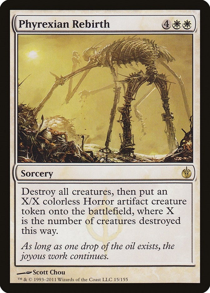 Image for Phyrexian Rebirth (15) [Mirrodin Besieged]