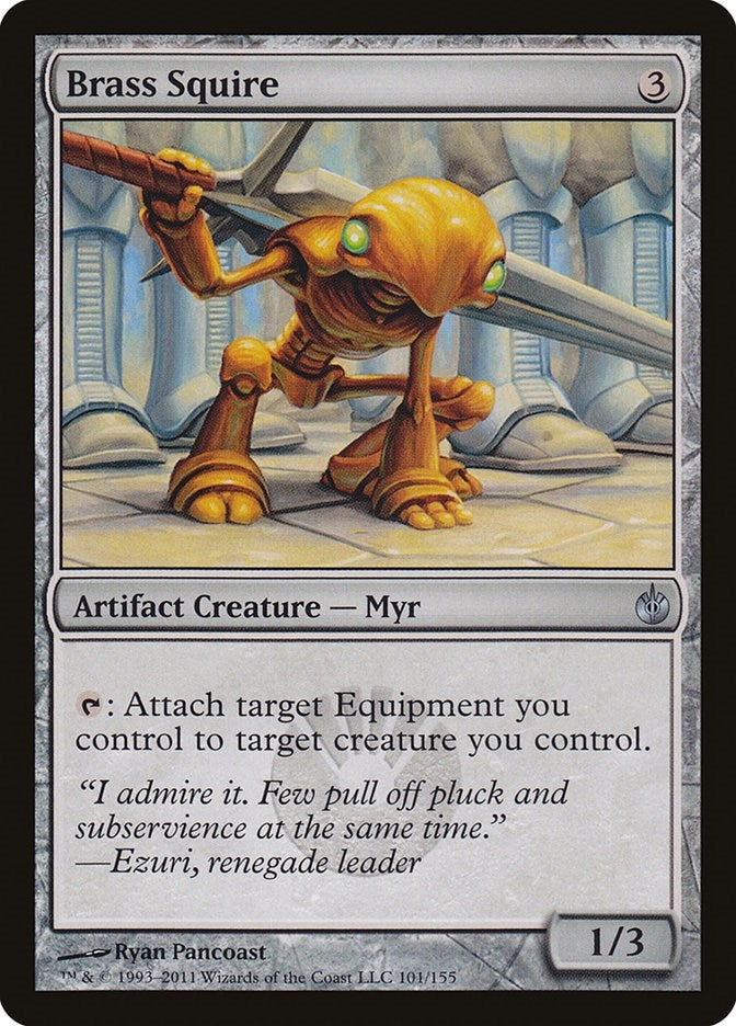 Image for Brass Squire (101) [Mirrodin Besieged]