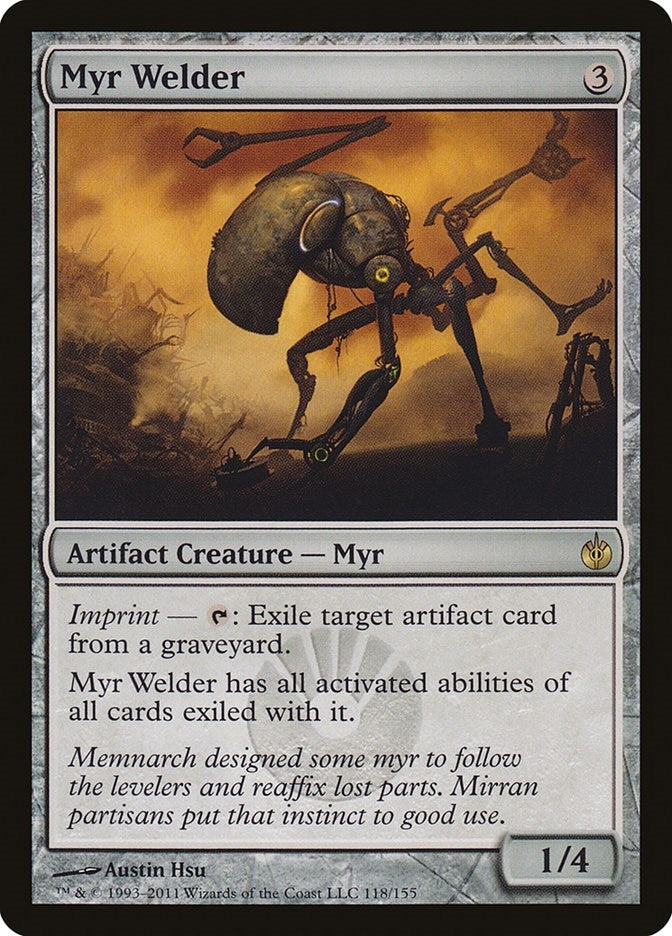 Image for Myr Welder (118) [Mirrodin Besieged]