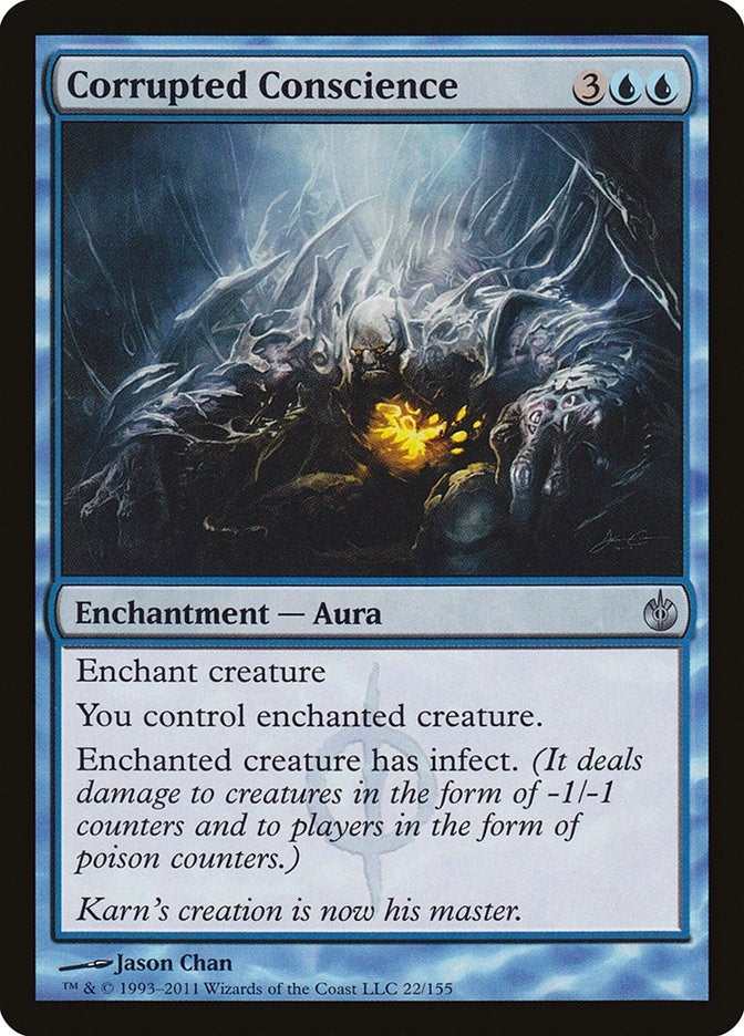 Image for Corrupted Conscience (22) [Mirrodin Besieged]