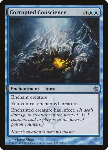 Image for Corrupted Conscience (22) [Mirrodin Besieged]