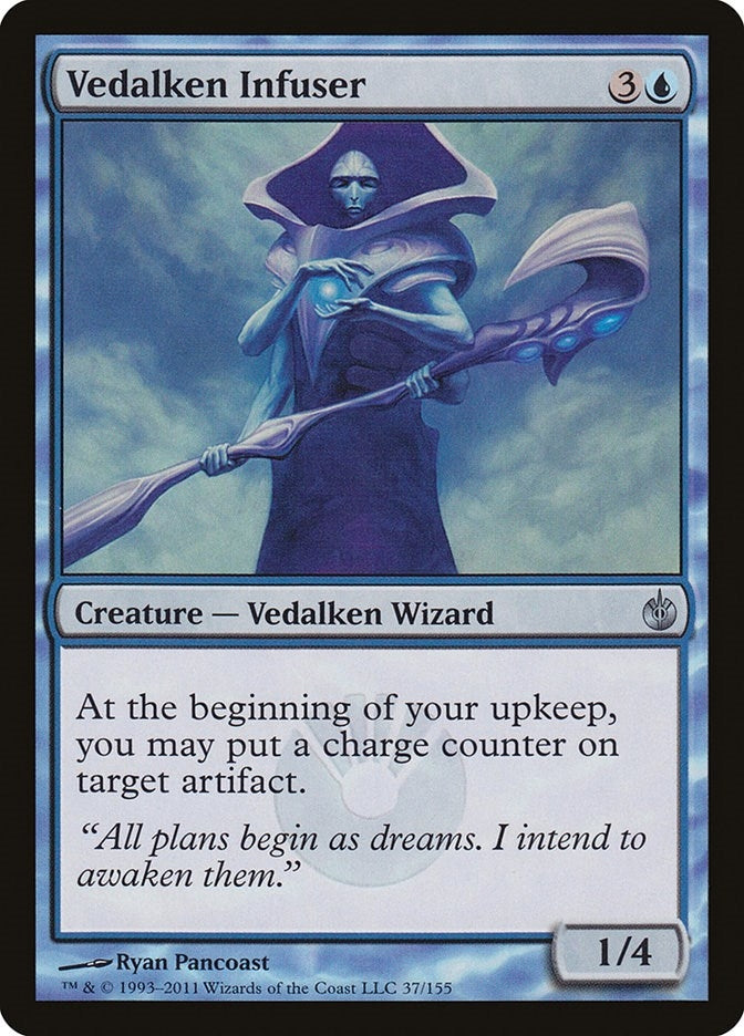 Image for Vedalken Infuser (37) [Mirrodin Besieged]
