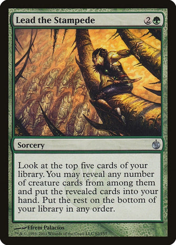 Image for Lead the Stampede (82) [Mirrodin Besieged]